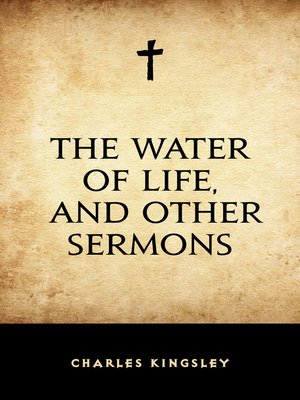 cover image of The Water of Life, and Other Sermons